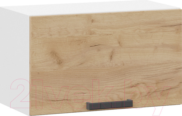 Изображение товара Шкаф навесной для кухни ТриЯ Детройт 1В6Г  (белый/дуб крафт золотой)