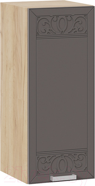 Изображение товара Шкаф навесной для кухни ТриЯ Долорес 1В3 (дуб крафт золотой/муссон)