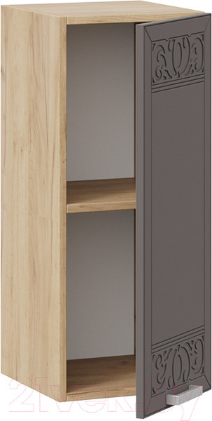 Изображение товара Шкаф навесной для кухни ТриЯ Долорес 1В3 (дуб крафт золотой/муссон)