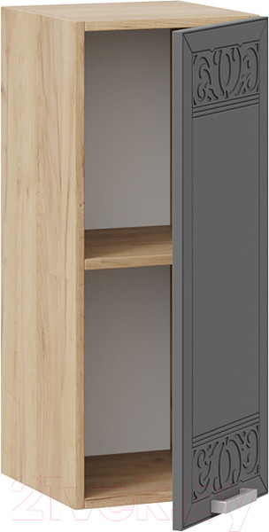 Изображение товара Шкаф навесной для кухни ТриЯ Долорес 1В3 (дуб крафт золотой/титан)