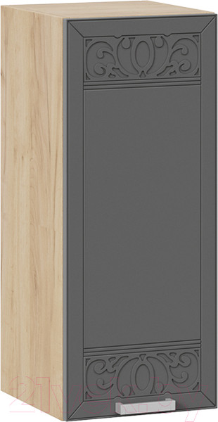 Изображение товара Шкаф навесной для кухни ТриЯ Долорес 1В3 (дуб крафт золотой/титан)