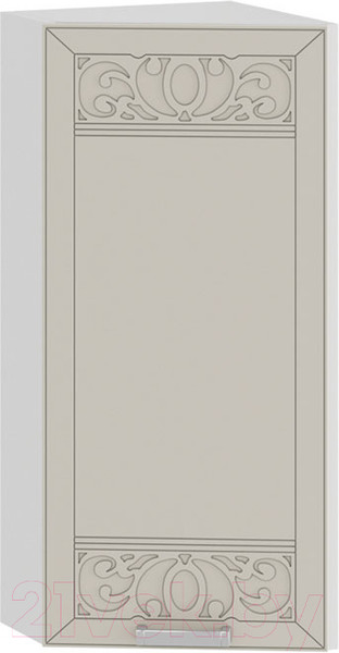 Изображение товара Шкаф навесной для кухни ТриЯ Долорес 1В3Т (белый/крем)