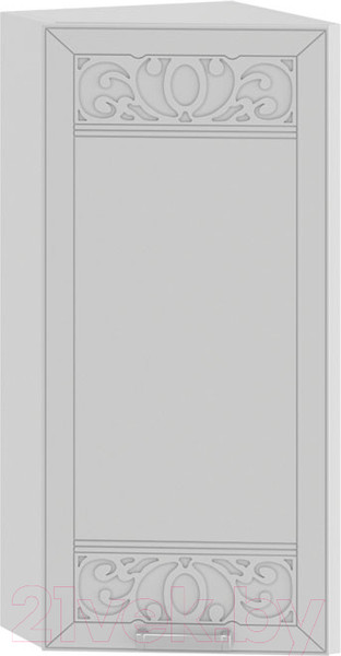 Изображение товара Шкаф навесной для кухни ТриЯ Долорес 1В3Т (белый/сноу)