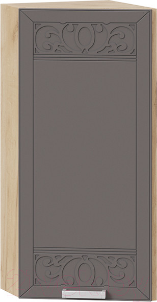 Изображение товара Шкаф навесной для кухни ТриЯ Долорес 1В3Т (дуб крафт золотой/муссон)