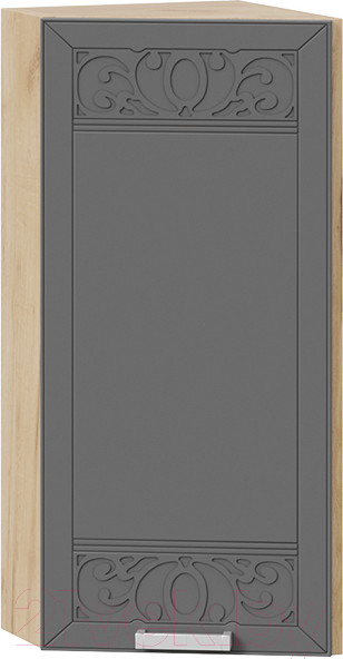 Изображение товара Шкаф навесной для кухни ТриЯ Долорес 1В3Т (дуб крафт золотой/титан)