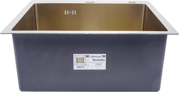 Изображение товара Мойка кухонная Gerhans K35050G