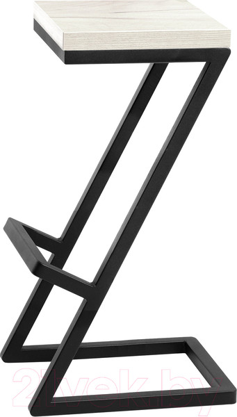 Изображение товара Табурет барный Millwood СДН-6 Бран/L 2 (дуб белый крафт/металл черный)