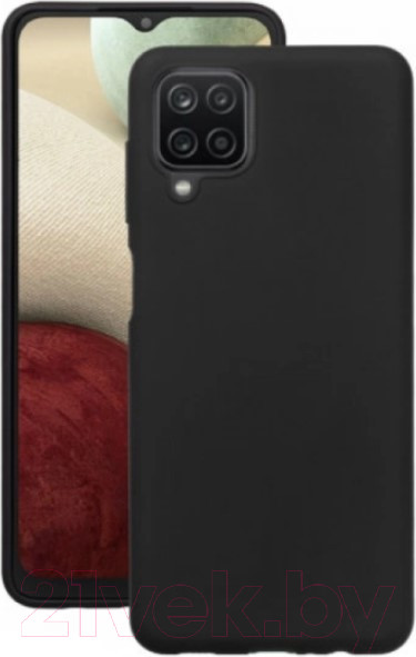 Изображение товара Чехол-накладка Case Matte Lux для Galaxy A22 4G (черный)
