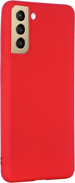 Изображение товара Чехол-накладка Case Matte Lux для Galaxy S21 FE (красный)