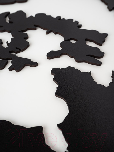 Изображение товара Декор настенный Woodary Карта мира XL / 3203