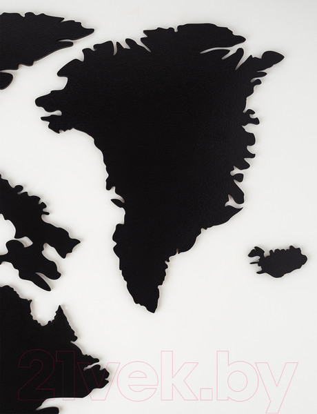 Изображение товара Декор настенный Woodary Карта мира XL / 3203