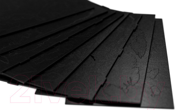 Изображение товара Декор настенный Woodary Карта мира XL / 3203