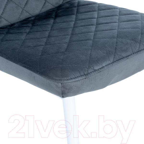 Изображение товара Стул Импэкс Leset Шейл (белый/велюр серый)