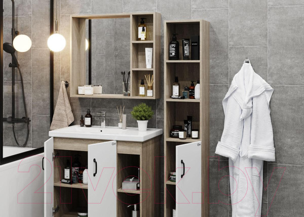 Изображение товара Тумба под умывальник Onika Тимбер 70.10 (107056)