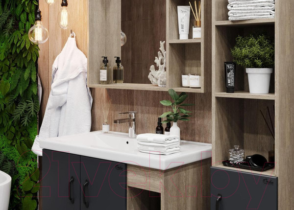 Изображение товара Тумба под умывальник Onika Тимбер 70.10 (107057)