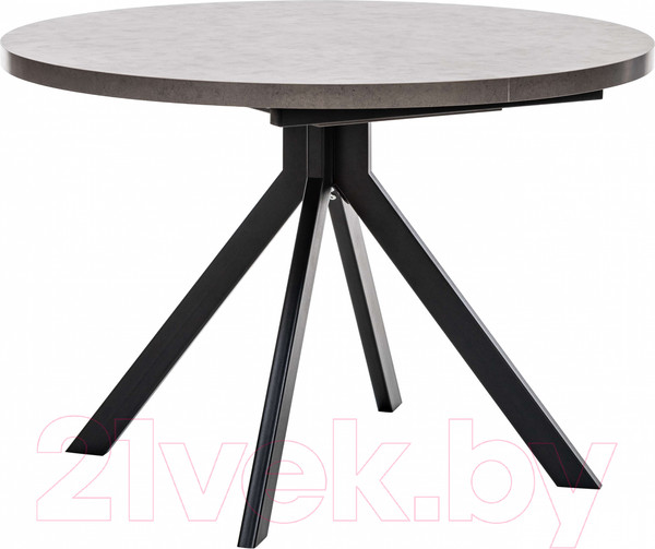 Изображение товара Обеденный стол Импэкс Leset Таун (камень темный/черный)