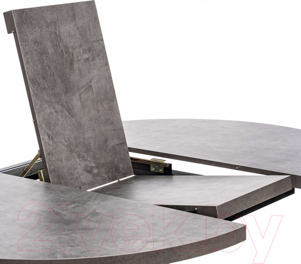 Изображение товара Обеденный стол Импэкс Leset Таун (камень темный/черный)