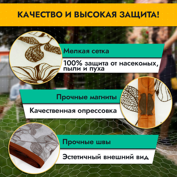 Изображение товара Москитная сетка на дверь Rosenberg R-400007