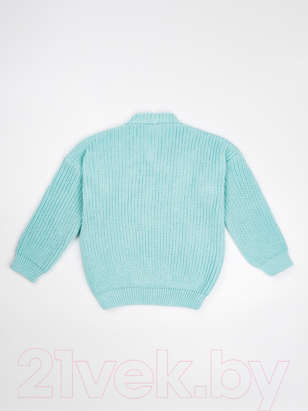 Изображение товара Кардиган детский Amarobaby Knit / AB-OD21-KNIT19/32-140 (мятный, р. 140)