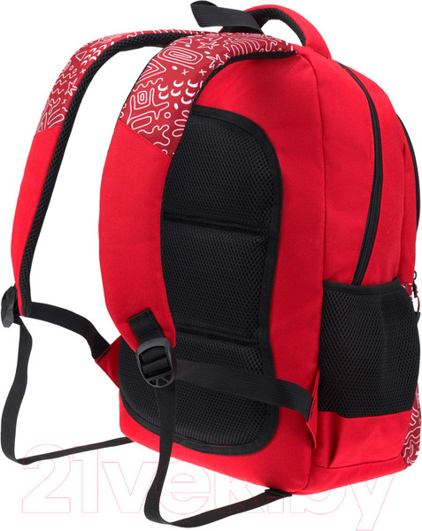 Изображение товара Школьный рюкзак Torber Class X / T2602-22-RED (красный)