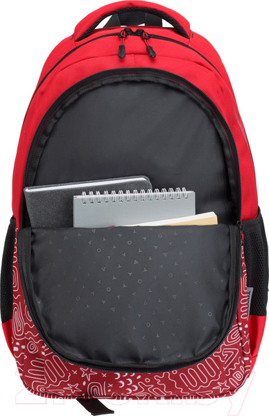Изображение товара Школьный рюкзак Torber Class X / T2602-22-RED (красный)