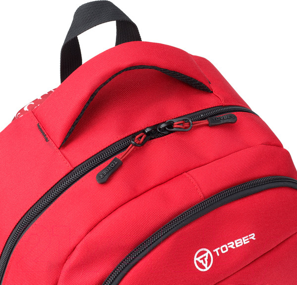 Изображение товара Школьный рюкзак Torber Class X / T2602-22-RED (красный)