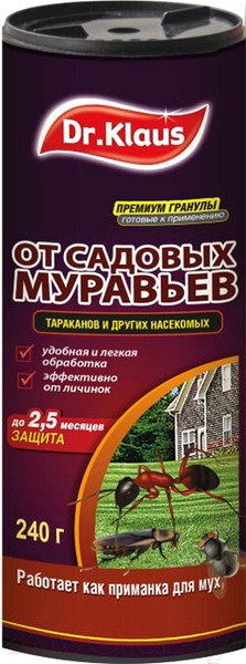Изображение товара Инсектицид Dr. Klaus От муравьев других насекомых DK06320071 (240г)