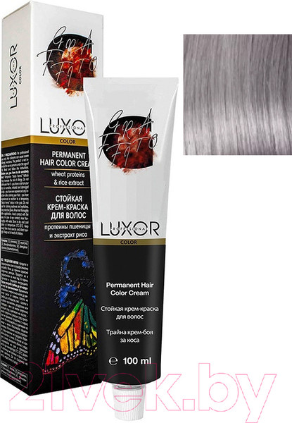 Изображение товара Крем-краска для волос Luxor Professional Стойкая 8.11 (100мл, светлый блондин пепельный интенсивный)