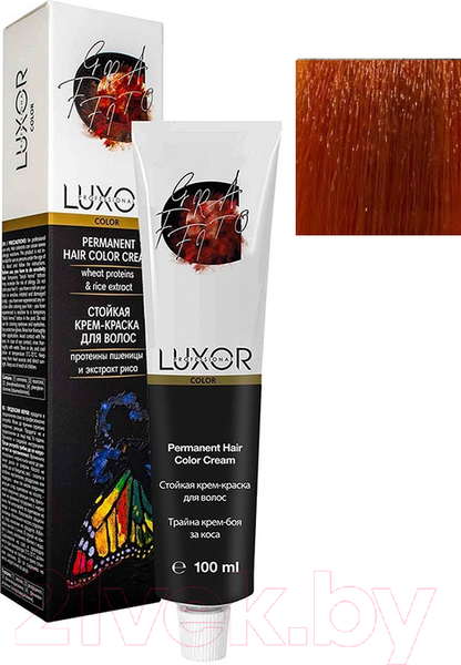 Изображение товара Крем-краска для волос Luxor Professional Стойкая 8.44 (100мл, светлый блондин медный интенсивный)