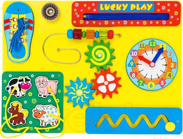 Изображение товара Бизиборд Alatoys Lucky Play / ВВ215
