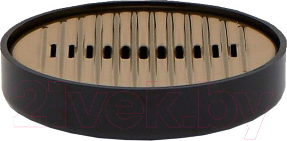 Изображение товара Мыльница Primanova Lenox M-E32-06-A (черный с золотом)