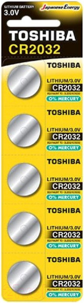 Изображение товара Комплект батареек Toshiba TH CR2032/5BL (100BOX)