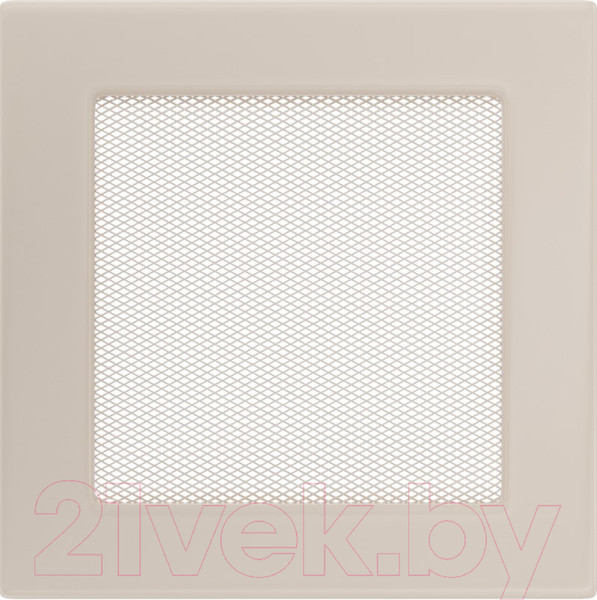 Изображение товара Решетка вентиляционная для камина Fire&Wood Прямоугольная 17x17 (бежевый)