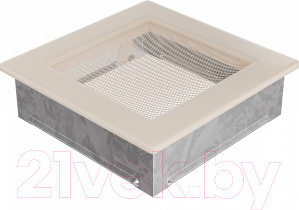 Изображение товара Решетка вентиляционная для камина Fire&Wood Прямоугольная 17x17 (бежевый)