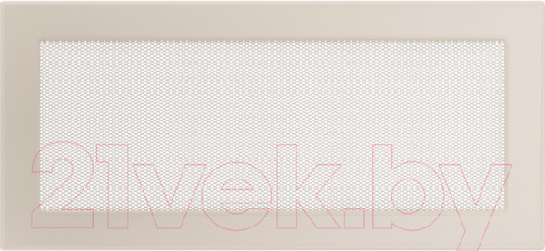 Изображение товара Решетка вентиляционная для камина Fire&Wood Прямоугольная 17x30 (бежевый)