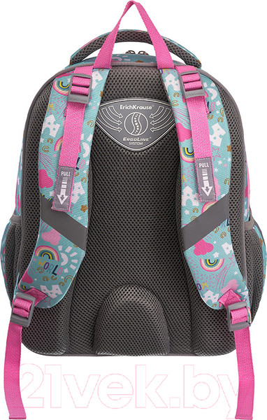 Изображение товара Школьный рюкзак Erich Krause ErgoLine 15L Rainbow Skate / 52603
