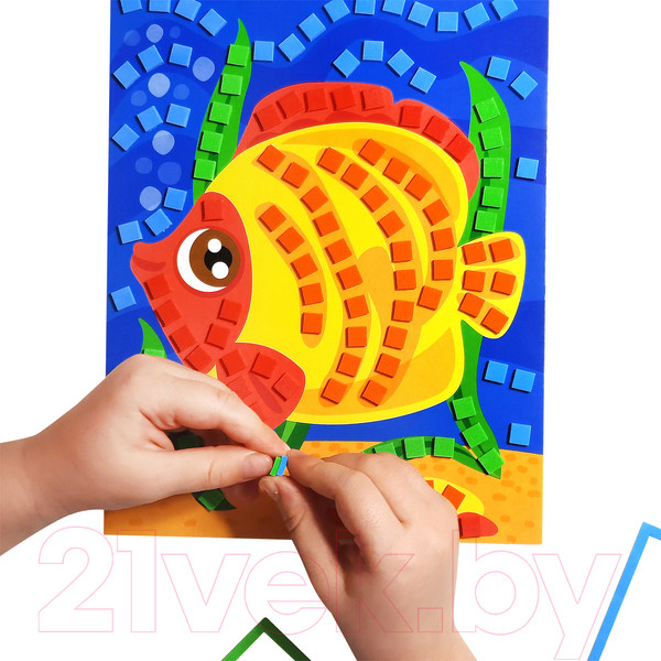 Изображение товара Набор для творчества Десятое королевство Аппликация Рыбка / 02774