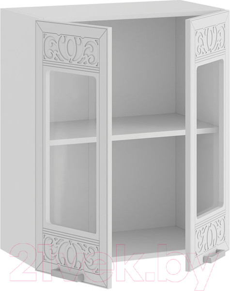 Изображение товара Шкаф навесной для кухни ТриЯ Долорес 1В6С (белый/сноу)