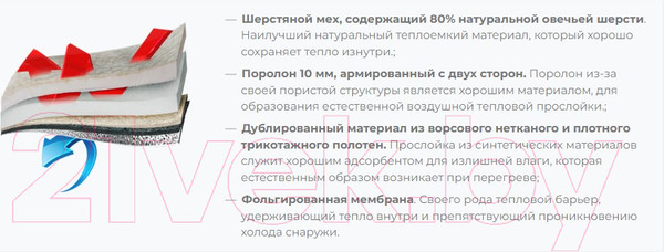 Изображение товара Сапоги для охоты и рыбалки FortMen ЭВА Енисей 36(СЕ)340 (р-р 41)