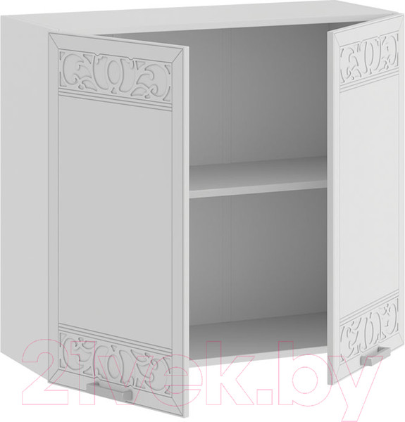 Изображение товара Шкаф навесной для кухни ТриЯ Долорес 1В8 (белый/сноу)