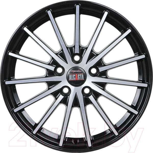 Изображение товара Литой диск Alcasta M60 16x6.5" 5x114.3мм DIA 66.1мм ET 45мм BKF