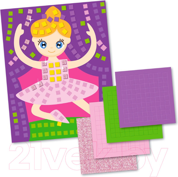 Изображение товара Набор для творчества Десятое королевство Аппликация Балерина / 02772