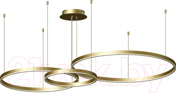 Изображение товара Потолочный светильник Kinklight Тор 08223.33P(4000K) (матовое золото)