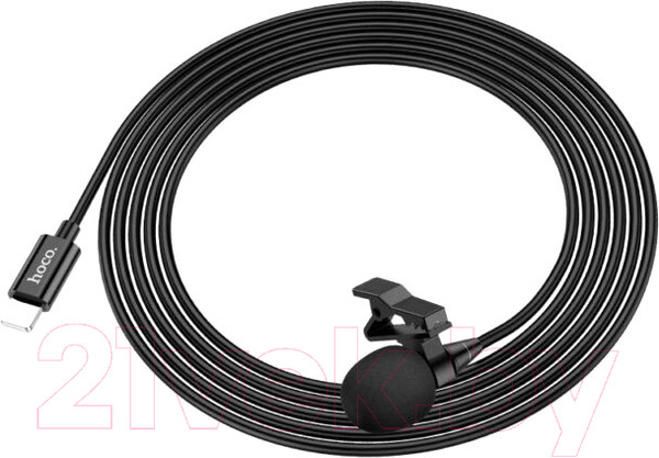 Изображение товара Микрофон Hoco L14 Lightning (черный)