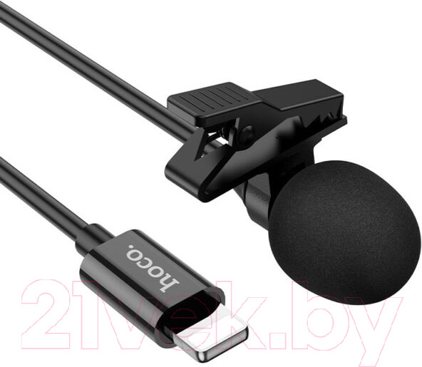 Изображение товара Микрофон Hoco L14 Lightning (черный)