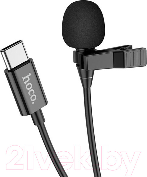 Изображение товара Микрофон Hoco L14 Type-C (черный)