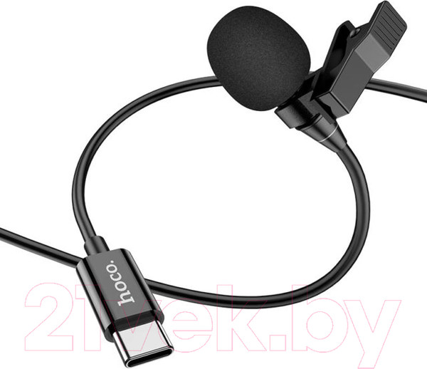 Изображение товара Микрофон Hoco L14 Type-C (черный)
