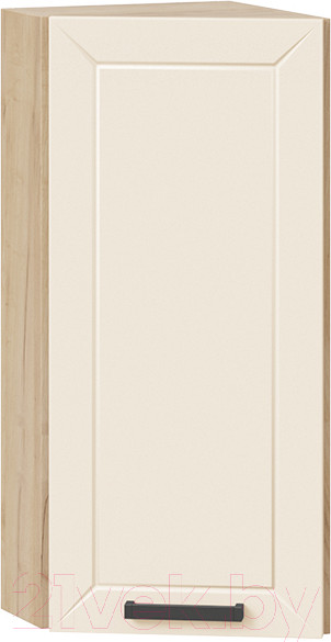 Изображение товара Шкаф навесной для кухни ТриЯ Лорас 1В3Т (дуб крафт золотой/холст брюле)