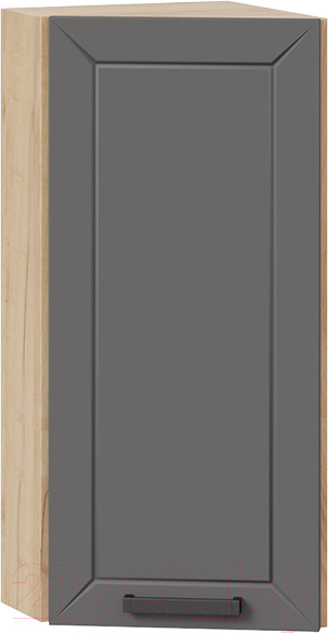 Изображение товара Шкаф навесной для кухни ТриЯ Лорас 1В3Т (дуб крафт золотой/холст вулкан)