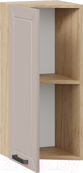 Изображение товара Шкаф навесной для кухни ТриЯ Лорас 1В3Т (дуб крафт золотой/холст латте)